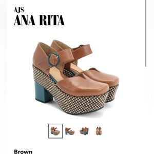Fluevog Ajs Ana Rita Platform Maryjane’s